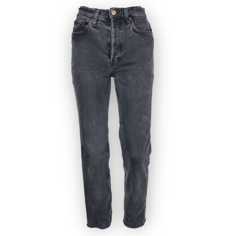 Re/Done Originals 90s high rise ankle flare